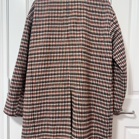 Avec Les Filles Multicolor houndstooth Trench Coat - Picture 2 of 4